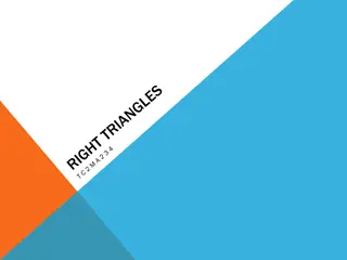 Right Triangles and Pythagorean Theorem