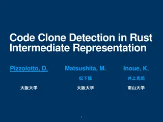 Code Clone Detection in Rust Intermediate Representation