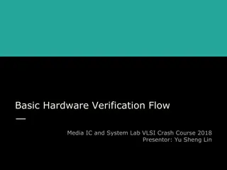 Basic Hardware Verification Flow