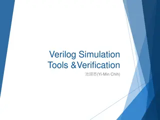 Verilog Simulation Tools & Verification Overview