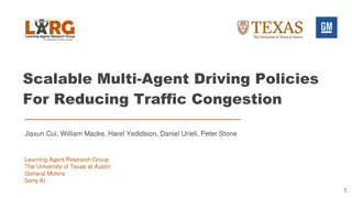 Scalable Multi-Agent Driving Policies for Reducing Traffic Congestion