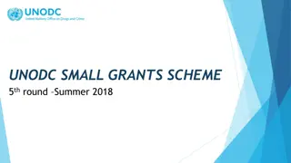 UNODC Small Grants Scheme - Empowering Civil Society Organizations