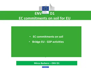 EC commitments on soil for EU