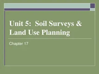 Soil Surveys and Land Use Planning Insights