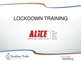 LOCKDOWN TRAINING