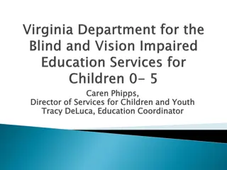 DBVI Education Services Program for Children