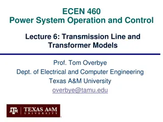 Power System Operation and Control