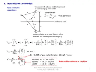 6.  Transmission Line Models