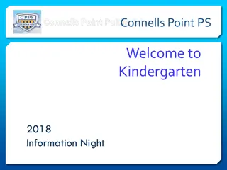 Welcome to  Kindergarten