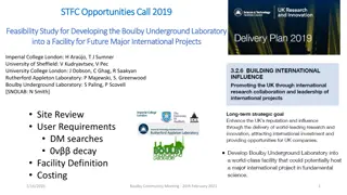 Feasibility Study for Developing the Boulby Underground Laboratory