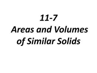 Areas and Volumes of Similar Solids: Identifying Similar Shapes