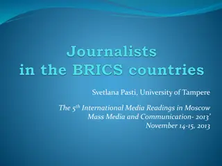 Comparative Study of Media Systems in BRICS Countries