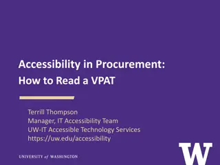 Accessibility in Procurement: How to Read a VPAT