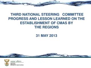 Progress and Lessons on CMAs Establishment by Regions