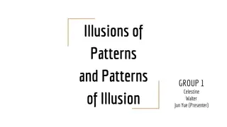 Illusions and Patterns: A Study on Perception and Reality