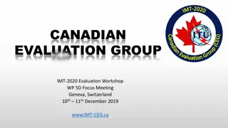 CEG IMT-2020 Evaluation Workshop Summary