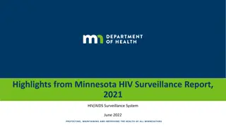 Highlights from Minnesota HIV Surveillance Report,  2021