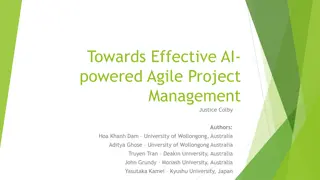 Effective AI-Powered Agile Project Management