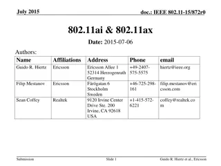 IEEE 802.11 Standard Enhancements for Airtime Efficiency