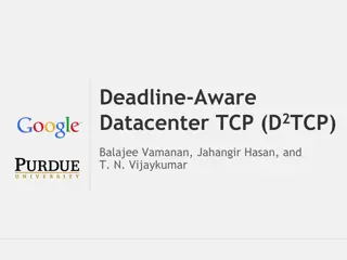 Deadline-Aware Datacenter TCP: Challenges and Solutions