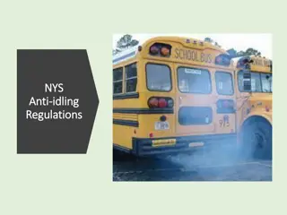 NYS Anti-Idling Regulations Overview