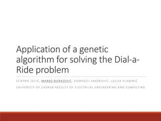 Genetic Algorithm for Dial-a-Ride Problem