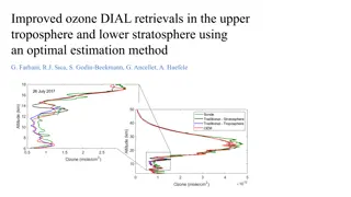 Improved ozone DIAL retrievals in the upper troposphere and lower stratosphere using an optimal estimation method