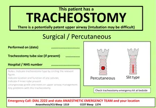 TRACHEOSTOMY