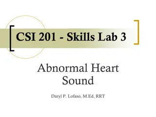 Understanding Abnormal Heart Sounds in Cardiology