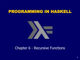 PROGRAMMING IN HASKELL