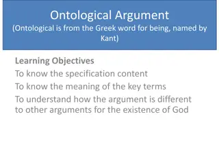 Ontological Argument