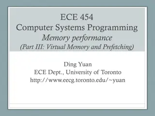 ECE 454  Computer Systems Programming