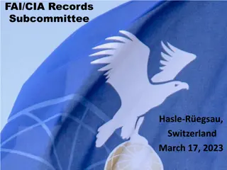 FAI/CIA Records Subcommittee