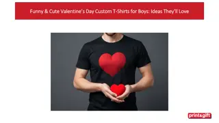 Funny & Cute Valentine’s Day Custom T-Shirts for Boys Ideas They’ll Love