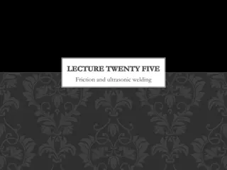 LECTURE TWENTY FIVE