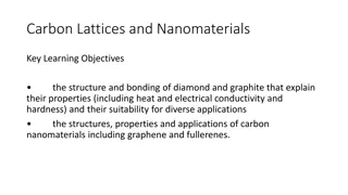 Carbon Lattices and Nanomaterials