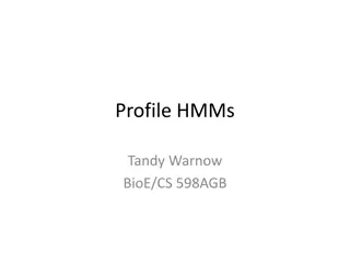 Profile HMMs