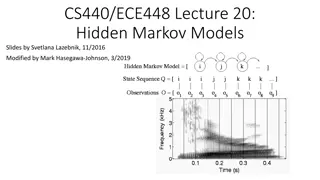 Probabilistic Environments: Time Evolution & Hidden Markov Models