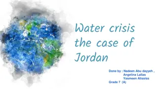 Jordan's Water Crisis: Causes, Consequences, and Solutions