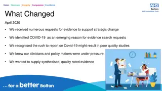 Enhancing Evidence Synthesis for COVID-19 Impact