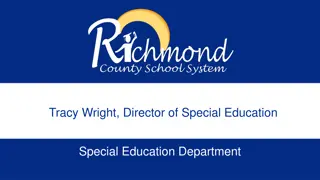 Tracy Wright, Director of Special Education