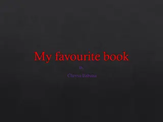 My Favorite Book: Harry Potter and the Chamber of Secrets