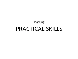 Teaching Practical Skills - Effective Approaches for Learning