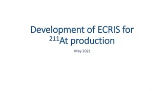 Development of ECRIS for 211At Production at BNL