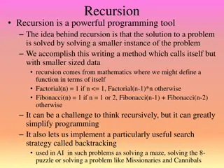 Power of Recursion in Programming