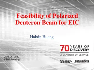 Feasibility of Polarized Deuteron Beam for EIC