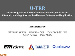 Uncovering DRAM RowHammer Protection Mechanisms