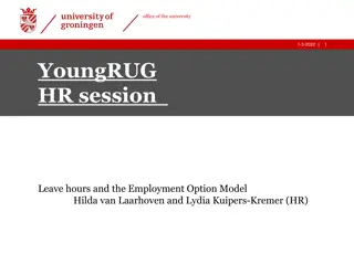 YoungRUG HR Session on Leave Hours and Employment Options