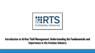 Introduction to Airline Yield Management Understanding the Fundamentals and Importance in the Aviation Industry