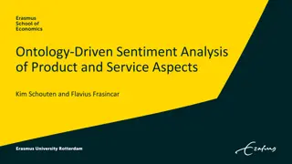 Ontology-Driven Sentiment Analysis for Product and Service Aspects